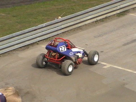 Niklas holder klar på starten